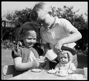 Childrens Doll & Teaset
