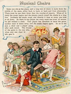 Mustard Prints: Children's Game Musical Chairs