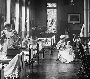 Ward Prints: Children's Hospital Ward Victorian period