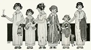 Childrens nightdresses 1913