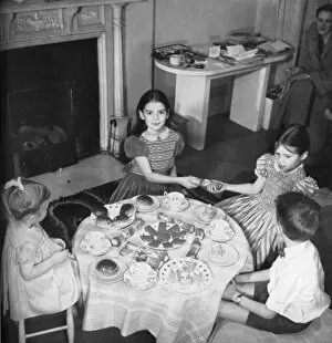 1950s Childhood Gallery: Childrens party, 1953