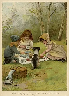 Picnics Prints: Childrens Picnics