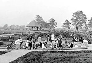 Playground Prints: Childrens playground Bentley early 1900's