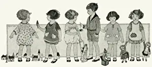 Childrens playingwear 1913