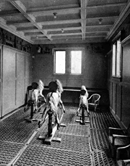 Scrapped Prints: The Childrens Playroom, R. M. S. P. Almanzora, 1920