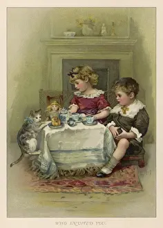 Childrens Tea Party 19C