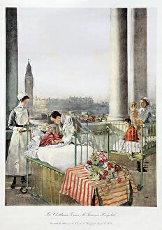 Doctors Collection: The Children's Terrace, St Thomas's Hospital, London