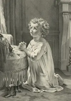 The childs first prayer