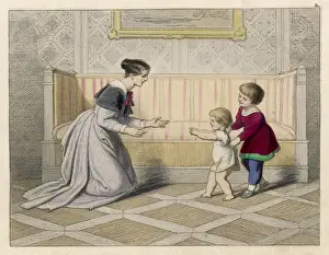 Childs First Steps / 1852