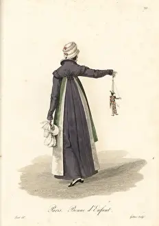 Tradeswomenofparis Prints: Childs maid, Paris, early 19th century