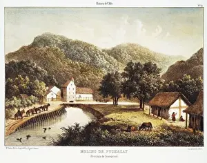 Chile (1854). ConcepciMolino de Puchacay