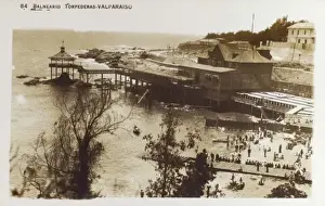 Chile - Balneario Torpederas, Valparaiso