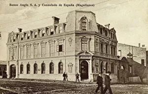 Anglo Collection: Chile - Bank and Spanish Consulate - Punta Arenas