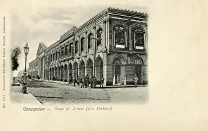 Arcade Prints: Chile - Concepcion - Plaza de Armas