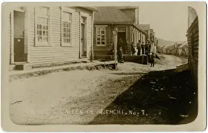 Chile - Quemchi - Street Scene