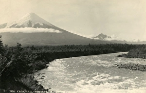 Chile - Rio Petrohue and the Osorno Volcano Chile - Rio Petrohue and the Osorno Volcano