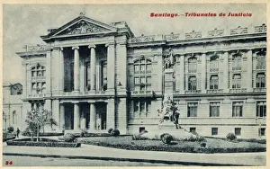 Justicia Prints: Chile - Santiago - The Law Courts