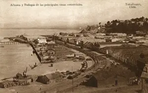 Chile - Talcahuano - Harbour, Warehouses, Customs