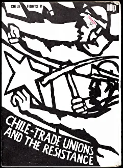 Images Dated 11th January 2018: Chilean Trade Unions - Workers with tools