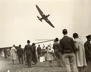 A Chilton DW1, G-AFGH, at the 1938 RAeS Garden Party