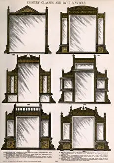 Rectangle Prints: Chimney glasses and over mantels, Plate 198