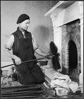Chimney Sweep & Brush