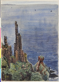Images Dated 17th January 2011: Chimney Tops, Giants Causeway