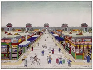 Peking Prints: China / Beijing City Wall