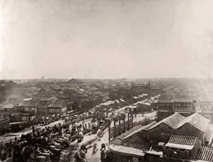 Topography Prints: China c. 1880s - Beggars Bridge Peking, Beijing