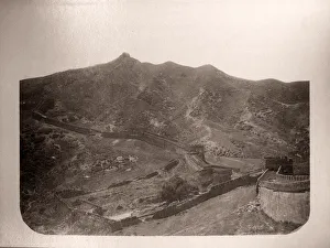 China c. 1880s - Great Wall at NW of Beijing