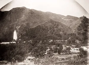 China c. 1880s Patachou or Putuchou Temples Peking, Beijing