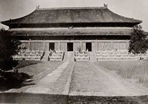 Asianj Prints: China c. 1880s - tomb of the Yongle Ming emperor
