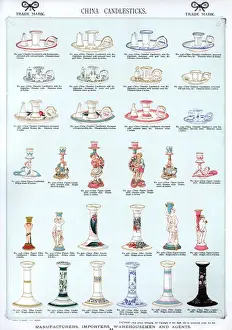 Candlestick Prints: China Candlesticks, Plate 66