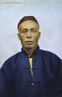 Diocese Prints: China - Christian Clergyman Rev. John Kao (Shantung Diocese)