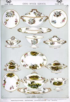 Tureen Gallery: China Dinner Services, Plate 11