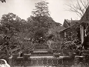 China - garden in Canton Guangzhou