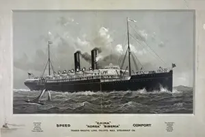 China Korea Siberia speed comfort trans-pacific line, Pacifi