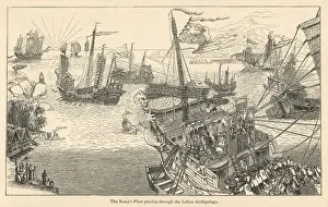 Archipelago Prints: China Kublai Khan Fleet