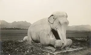 Statuary Prints: China - Ming Tombs outside Beijing