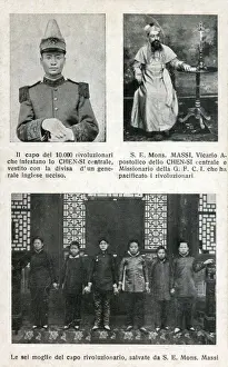 Revolutionaries Prints: China, Missionary Eugenio Massi - Converted Revolutionaries