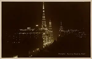 China - Shanghai - Nanjing Road - At night
