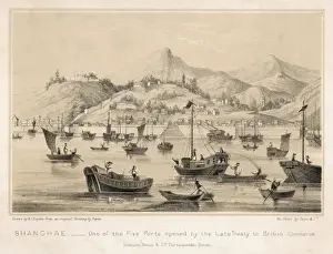 Shanghai Prints: China / Shanghai Port 1850