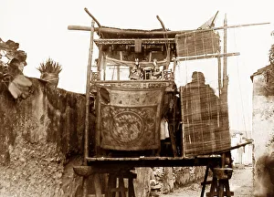 Puppets Prints: China Street Puppet Show pre-1900