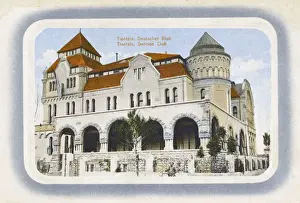 Romanesque Prints: China - Tianjin (Tientsin) - Club Concordia