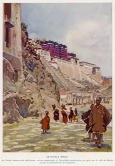 Populace Prints: China / Tibet / Potala C1910