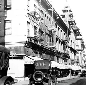 China Town, San Francisco, USA, early 1900s