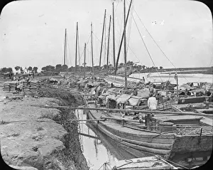 China - Tying-up Station on the Pei-Ho