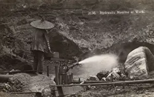China - Using high-pressure water jet in mining operation