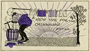 Chinaman Prints: Chinamans Pigtail