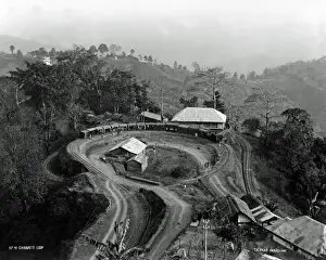 Loop Prints: Chinbatti Loop, Darjeeling Railway, India